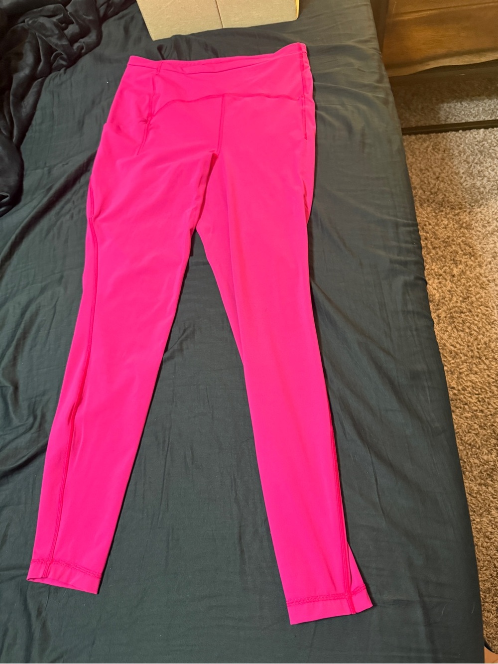 lululemon athletica Bright Pink High-Rise Leggings